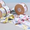 Umbrella ice Cream teapot Printed Ribbon Children's Hair Accessories DIY Handmade Material lace Bow Little Cute Printed Ribbon Tassel (Color : Yellow, Size : 40mm) view 2