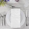 1/8 Fold 100 Pack Paper Napkins Guest Towels Disposable, Premium Quality 2-ply Dinner Napkins Disposable Soft, Absorbent, Party Napkins Wedding Napkins for Kitchen, Dinners or Events view 4