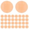 200Pc Round Mini Bandages Flexible Fabric Adhesive Wound Care Stickers Small Hypoallergenic Care Patch for First Aid Protection 0.86In view 1