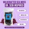 Purple Irish Sea Moss | Wildcrafted from St. Lucia | 16oz Makes ~240+ oz Sea Moss Gel | 100% Natural, Raw & Sun-Dried | Dr. Sebi Inspired, Nutrient-Rich Irish Moss for Health & Wellness view 2