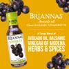 BRIANNAS - Avocado Oil Balsamic Vinaigrette Dressing - Nutrient Rich, Keto Friendly, Vegan Salad Dressing made with 100% Avocado Oil - 10 oz. Bottles - 6 Pack view 3