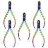 AAProTools Limited Edition 5 Piece Multi Rainbow Color TC Distal End Cutter Hold & Cut Hard and Soft Wire Orthodontic Instruments view 1