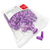 Acu-Life Foam Ear Plugs (100 Pair), Super-Soft Ear Plugs for Sleeping, Snoring, Noise, Ideal for Studying and Traveling, Ultimate Fit, Purple view 3