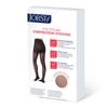 JOBST UltraSheer Compression Stockings, 20-30 mmHg, Thigh High, Sensitive Band, Closed Toe, Classic Black, Medium view 3
