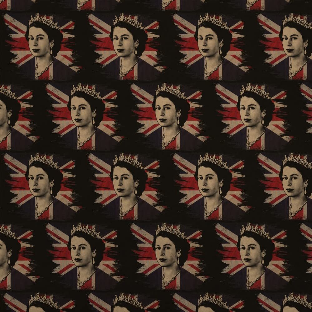 GRAPHICS & MORE Queen Elizabeth II Premium Kraft Roll Gift Wrap Wrapping Paper