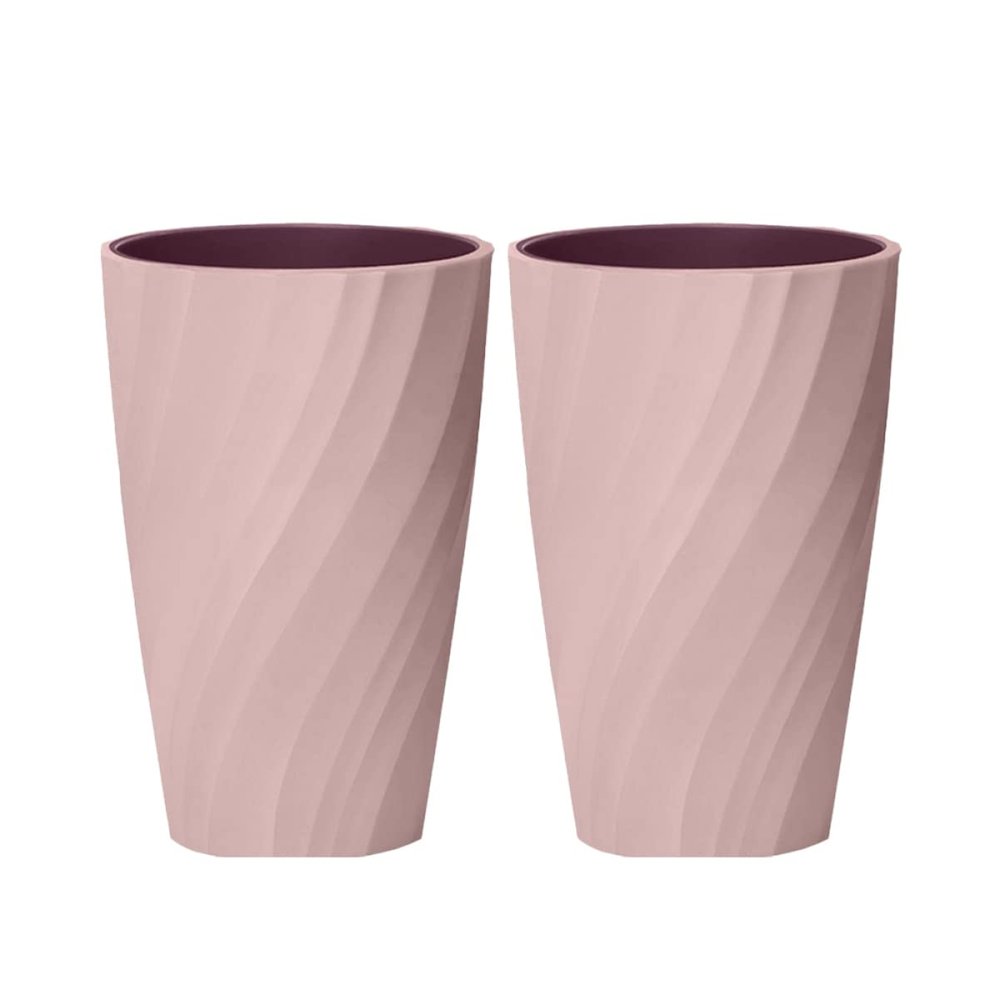 Zerodeko 2pcs Portable Toothbrush Holder and Gargle Cup Travel-Friendly Tooth Mug for Home Use Cute Design Compact and Lightweight for Easy Carrying