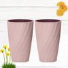 Zerodeko 2pcs Portable Toothbrush Holder and Gargle Cup Travel-Friendly Tooth Mug for Home Use Cute Design Compact and Lightweight for Easy Carrying view 2