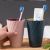 Zerodeko 2pcs Portable Toothbrush Holder and Gargle Cup Travel-Friendly Tooth Mug for Home Use Cute Design Compact and Lightweight for Easy Carrying view 4