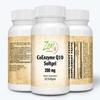 Zen Supplements CoEnzyme Q10 200mg - Coq 10 in Vitamin E Oil - Antioxidant Support, Heart Health, Energy, Healthy Cholesterol - Non-GMO & Gluten Free 30-Softgel view 2