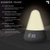 Sharper Image Sound Soother Intelligent Sleep Trainer & Aide, Bluetooth Speaker with 10 Built-in Soundscapes & Smart Clock, White Noise Machine, Companion App, Dimmable Light, Stress & Anxiety Relief view 4