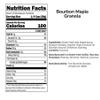 12oz Gourmet Granola - Bourbon Maple resealable bag view 3