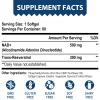 Lepoznan Liposomal NAD+ 500 mg + Trans-Resveratrol 300 mg, Superior Absorption True NAD Supplement Efficient for Cellular Energy Metabolism & DNA Repair, 60 Softgels view 2