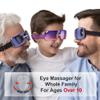 Hi5 E10 Eye Massager Heat & Vibration Relieves Migraines, Dark Circles, Puffiness. Mini, Small, Ultra Lightweight, Chic & Stylish, Improve Eye Circulation, Dry Eye (Blue) view 2