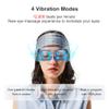 Hi5 E10 Eye Massager Heat & Vibration Relieves Migraines, Dark Circles, Puffiness. Mini, Small, Ultra Lightweight, Chic & Stylish, Improve Eye Circulation, Dry Eye (Blue) view 3