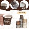 Dingion 900 Pack 4oz Small Disposable Espresso Coffee Cups Hot Cold Drinking Paper Cups for Home, Office, Cafe, Restaurant, Travel, Party, Picnic, Travel and Events view 4