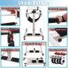 Car Wheelchair Lift Portable Patient Lift Aid Lightweight Elderly Disabled Transfer Lifter Handicap Car Assist Chair for Hospital Home Multifunctional Liberty Lifts ( Color : With 2 Padded Seat ) view 4