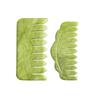 MYMEO Massage Comb Massager for Head Nature Jade Comb Massage Spa Acupuncture Point Head Relaxation Beauty Tool,Type 4 view 1