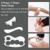 lianjindun 8 PCS Stainless Steel Gua Sha Set, IASTM Tool Set, Muscle Scraper Massage Tool,Great Soft Tissue Mobilization Tool, Scraping Massage Tool Set for Soft Tissue, Relieve Sore Muscles view 4