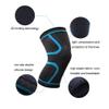 ADLIKES Knee and Elbow Pads Protective Gear Set (4pc) for Cycling Running Volleyball Crashproof Antislip for Youth Adults Azure M view 4