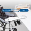 Transfer Board for Wheelchair User, Slide Board, Sliding Board to Wheelchair Transfer, Sliding Disk for Transfer Wheelchair(No-Lift Transfer System for Disabled, Patient) (White) view 3