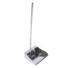 Pans with Long Handle, Metal Upright Dustpan Heavy Duty, 30 Long Handled Stand Up Dustpans for Lobby, Garage, Home and view 1