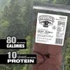 Old Trapper Peppered Double Eagle Beef Jerky | Real Wood Smoked | 10g of Protein | 1 Bag (80 Pieces) view 4