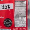Strollo's Beef Jerky Snack Packs - Hot and Hot Garlic 4 Pack - 1.5oz Each- Low Sodium, Low Sugar, Low Carb - Made with All Natural USA Beef, USDA Certified- 2 of Each Flavor view 3