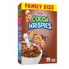 Kellogg's Cocoa Krispies Breakfast Cereal, Kids Snacks, Family Breakfast, Family Size, Chocolatey Flavor, 19oz Box (1 Box) view 1