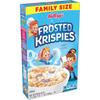 Frosted Krispies Cold Breakfast Cereal, Kids Snacks, Baking Marshmallow Treats, Family Size, Original, 17.1oz Box (1 Box) view 1