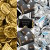 200pcs Personalized Halloween Candy Party Favors Chocolate Goodie Bag Filler, Candy Buffet - Skeleton view 1