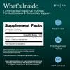 Potent Lumbrokinase Supplement 40mg/Serving (Max Activity - 800,000 Units) - Lumbrokinase Enzymes Capsules for Energy Support, Digestion, Detox, Cognition & Gut Health - Similar to Nattokinase view 2