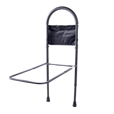 CTVR Bed Rail with Organizer Pouch, Medical Bed Support Bar, Standing Bar Handle with Fall Prevention Guard, Suitable for Pregnant Women, Infants
