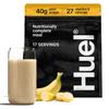 Huel Black Edition | Banana 40g Vegan Protein Powder | Nutritionally Complete Meal Replacement | 27 Vitamins and Minerals, Gluten Free | 17 Servings view 1