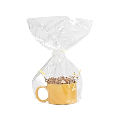 Feronia Packaging Gift Wrap Round Bottom Cellophane Bags 2 Pack (9 x 20)