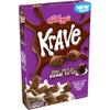 Krave Cold Breakfast Cereal, Chocolate Cereal, Kids Snacks, Double Chocolate Brownie Batter, 10.5oz Box view 1