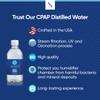 Snugell Distilled Water for CPAP Machines, Travel Size Bottles (8-Pack, 12 oz Each)  Up to 12 Days Supply  Clean, Multi-Use, Travel-Friendly, Made in USA view 2