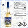 Gourmanity Elderflower Syrup, All Natural 3 Ingredient Elderflower Cordial, Floral & Fresh Elderberry Flower Syrup (500ml/16.9 fl oz Glass Bottle) view 2