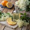 Gourmanity Elderflower Syrup, All Natural 3 Ingredient Elderflower Cordial, Floral & Fresh Elderberry Flower Syrup (500ml/16.9 fl oz Glass Bottle) view 4