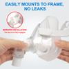 2 Packs Replacement Swivel Elbow Connector for Airfit F20 F30, FSA HSA Eligible, QuiteAir Elbow Quick-Release,Great-Value CPAP Supplies by Medihealer view 3