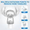 2 Packs Replacement Swivel Elbow Connector for Airfit F20 F30, FSA HSA Eligible, QuiteAir Elbow Quick-Release,Great-Value CPAP Supplies by Medihealer view 4