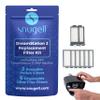 Snugell Dreamstation 2 CPAP Filter Kit  Universal Replacement Filters Compatible with Respironics CPAP Machines for Optimal Air Quality (8-Pack (2 Reusable + 6 Disposable)) view 1