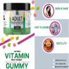 AID- Adult Multivitamin Gummy 4.3  Infused with: Amila Fruit, Matcha, Sea Moss, Beets & Acai. Supports: Fertility Skin & Hair Muscle Recovery Energy HOT Flashes*+ view 3