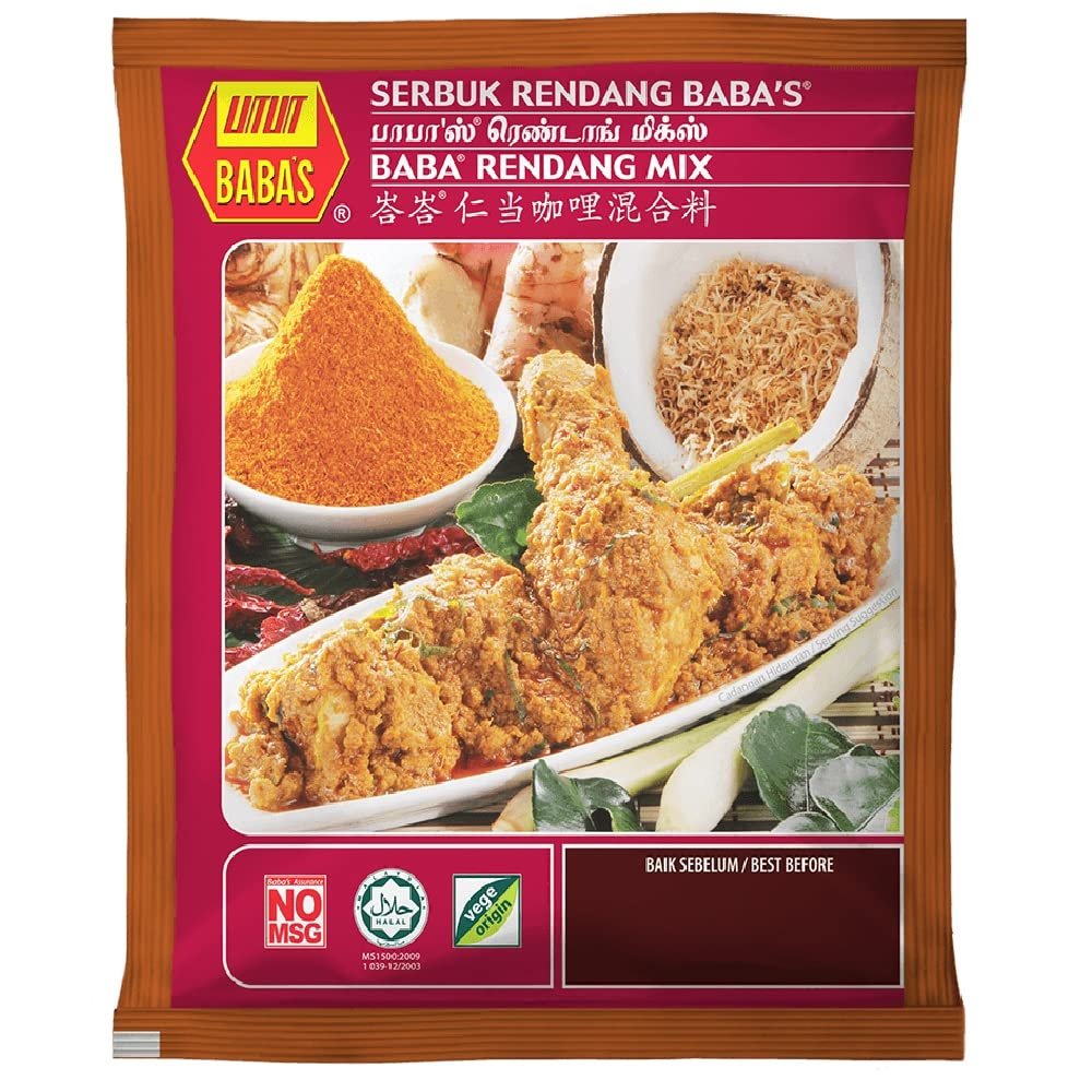 Baba's Mix Powder 250g (Rendang Mix, 3 Packs)