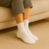 AWS/American Made Womens Diabetic Ankle Socks 3 Pairs  Soft Cotton, Non-Binding Top, Seamless Toe, Shoe Size 9-11 (White) view 2