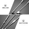 FOMIYES 6pcs Stainless Steel Double-Headed Ear Scoop Ear Wax Cleaner Kit for and Portable and Design for Daily Use view 2