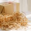 Efavormart 8oz | Natural Crinkle Cut Paper Shred Basket Filler, Gift Bag Kraft Paper Shreds Filler - 3mm view 2