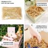 Efavormart 8oz | Natural Crinkle Cut Paper Shred Basket Filler, Gift Bag Kraft Paper Shreds Filler - 3mm view 3