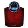 EILISON Highly Advance 2-in-1 Digital & Analog Weighing Scale for Body Weight-400lbs, 4 High Precison GX Sensor Accurate, Thick Tempered Glass, Extra Large Display (Red) view 1