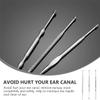 Beaupretty 9pcs Stainless Steel Ear Wax Removal Tools Ear Scoops Double-Headed Design for Safe and Cleaning Portable view 3