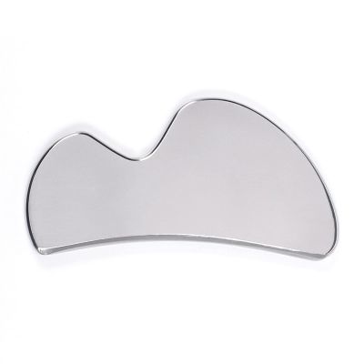 304 Stainless Steel Beauty Appliances Gua Sha Tool Massager Jade Massage Apparatus,90X42 Mm